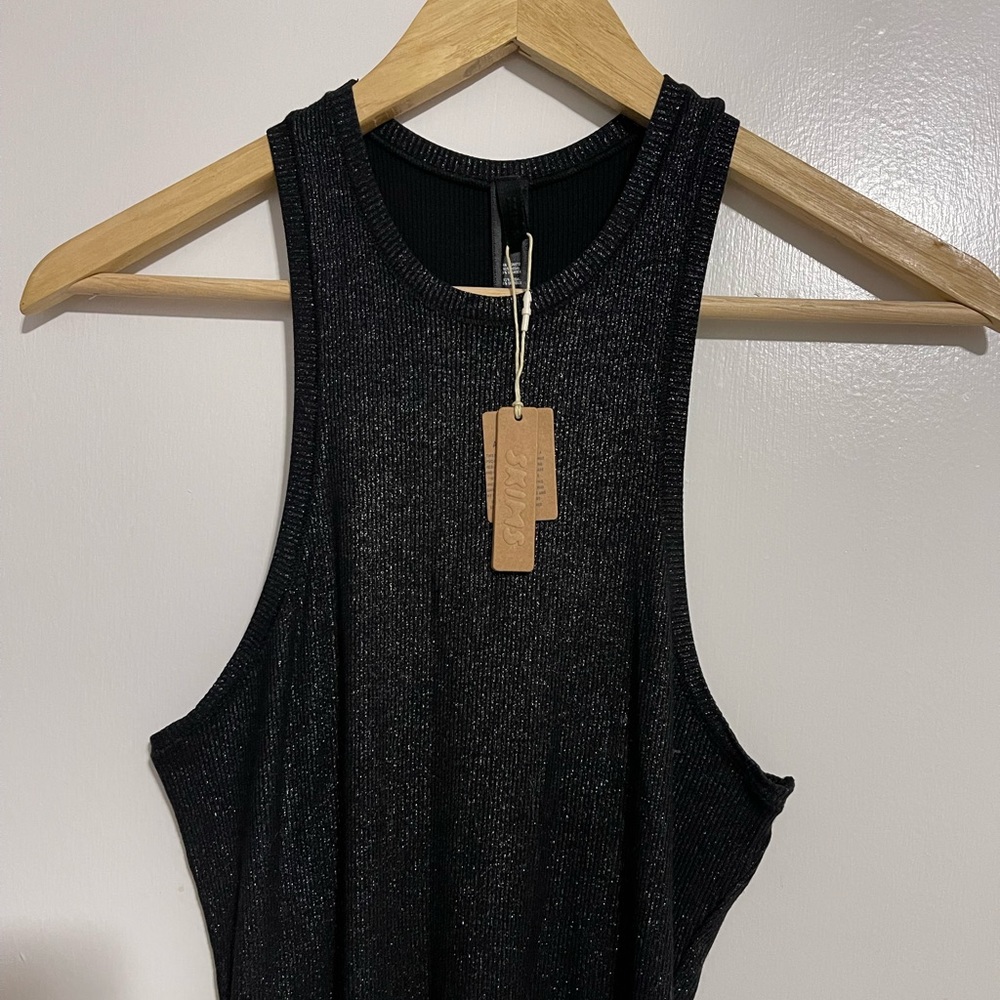 SKIMS Foil Maxi Dress